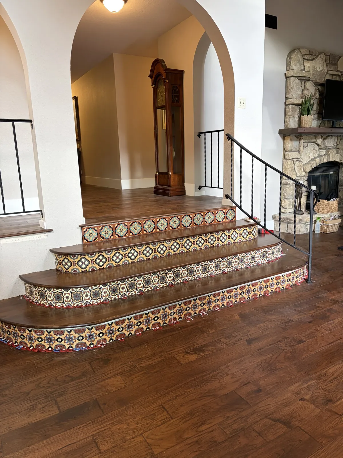 Custom Curved Staircase: custom staircase C