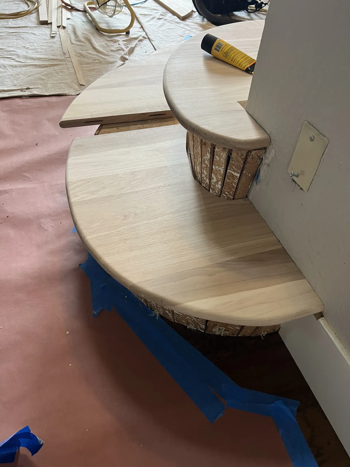 Custom Curved Staircase: custom staricase C